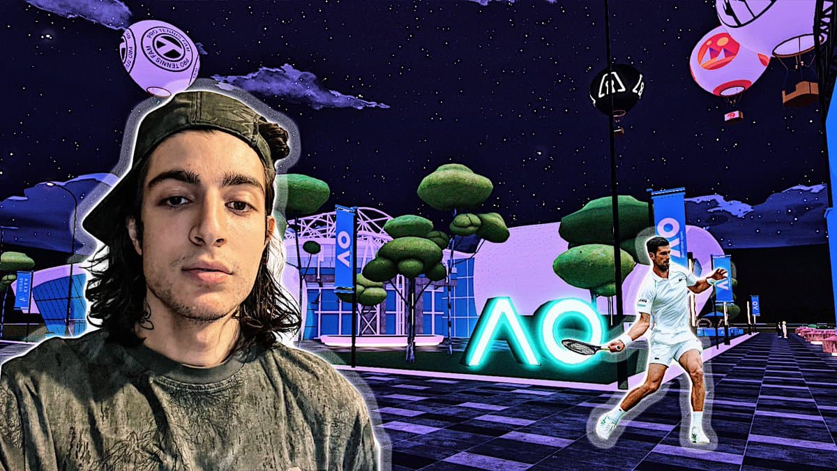 Australia Open 2023 in The Metaverse @Decentraland event and NFT recap.