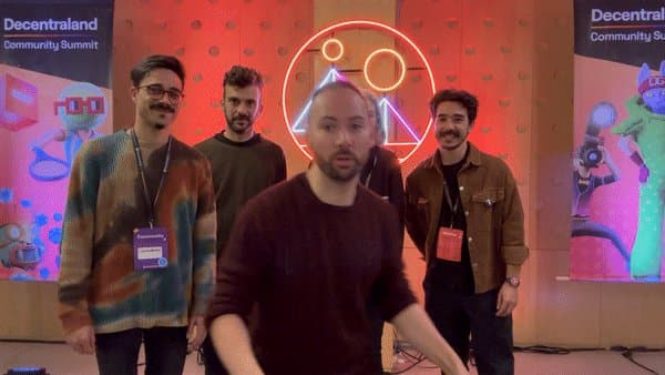 I’ve been part of the @decentraland curation team for almost 2 and a half years. Being able to spend time together, collaborate and share our experiences at the #DCLSummit has been priceless.